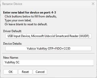 wsl usb manager rename devices
